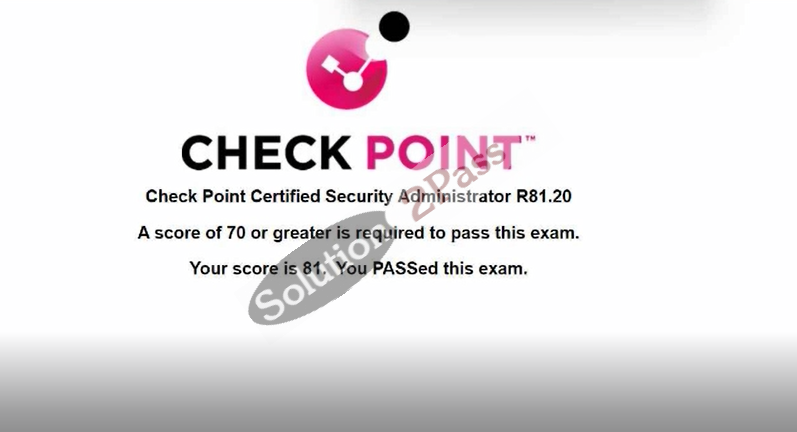 Validated 156-215.81 certification score card 1